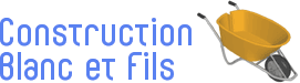 Logo Construction Blanc & Fils